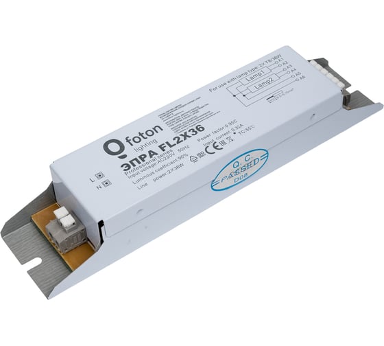 ЭПРА FL-LED FL2x36W, 180x40x30mm, FOTON_LIGHTING 604002 1