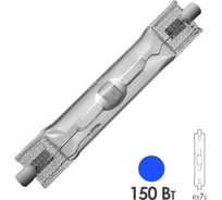 Лампа цветная FL-LED MH 150W RX7s-24 BLUE МГЛ 607683