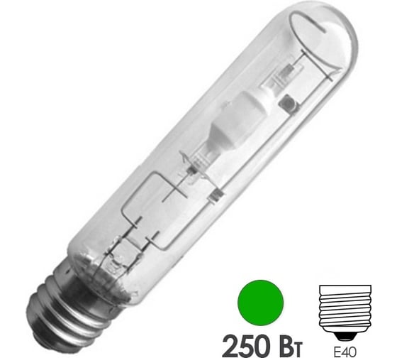 Лампа цветная FL-LED MH 250W Е40 GREEN МГЛ 607744 1
