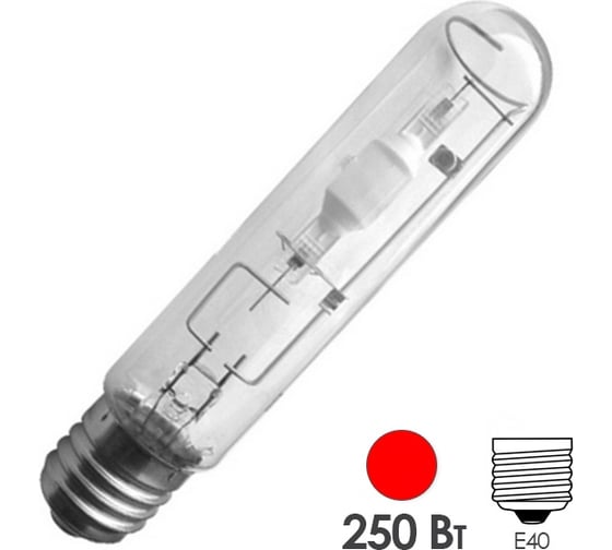 Лампа цветная FL-LED MH 250W Е40 RED МГЛ 607720 1