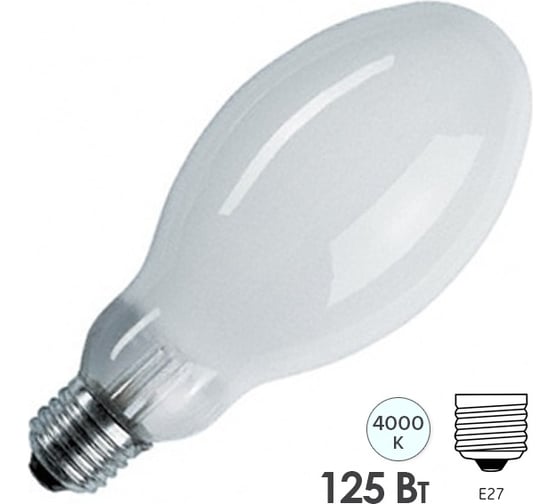 Лампа FL-LED HQL 125W E27 4000K 6300Lm 20000H ДРЛ 612755