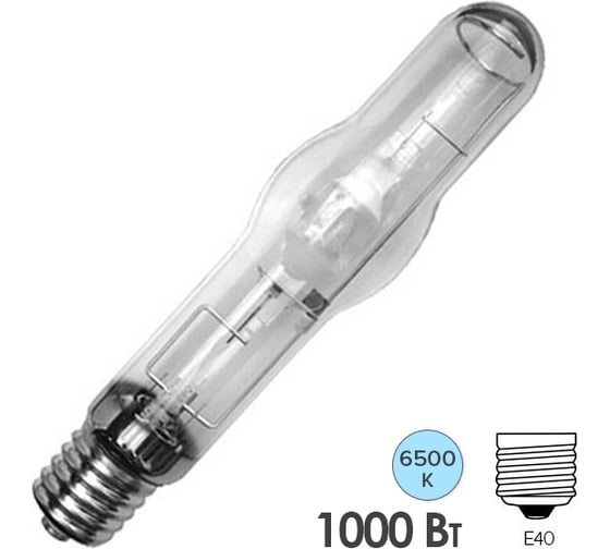 Лампа FL-LED MS L ДРИ 1000W E40 6500К 8.6A 80000Lm 10000h 76x335mm МГЛ ДРИ 614476