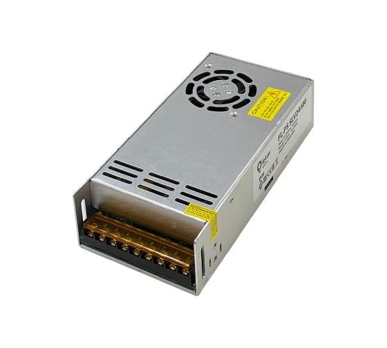 Трансформатор FL-LED FL-PS SLV24500 Pout=500Вт, Uout=24В, Uin=175-240В, IP20, 200x99x50мм, 680г - металлический 602367