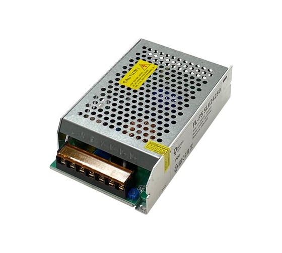 Трансформатор FL-LED FL-PS SLV24200 Pout=200Вт, Uout=24В, Uin=175-240В, IP20, 160x98x40мм, 470г - металлический 602282 1