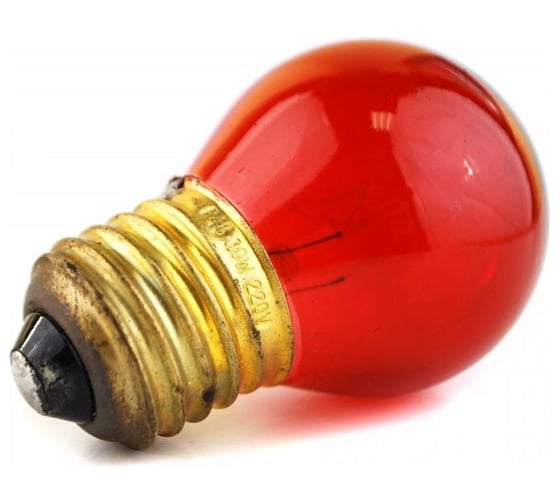 Лампа FL-LED DECOR P45 CL 10W E27 RED 230V FOTON_LIGHTING - 605931