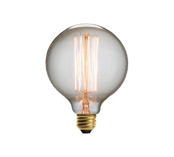 Лампа FL-LED FL-Vintage G125 60W E27 220В 125x178мм FOTON_LIGHTING - ретро накаливания шар 605887