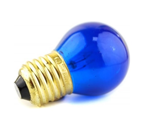 Лампа FL-LED DECOR P45 CL 10W E27 BLUE 230V FOTON_LIGHTING - 605917