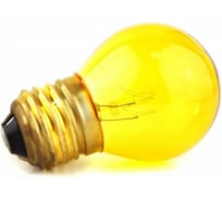 Лампа FL-LED DECOR P45 CL 10W E27 YELLOW 230V FOTON_LIGHTING - 605948