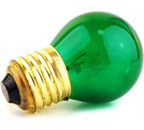 Лампа FL-LED DECOR P45 CL 10W E27 GREEN 230V FOTON_LIGHTING - 605924