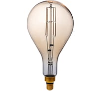 Светодиодная лампочка HIPER VINTAGE FILAMENT A160 8W 720Lm E27 160х300 1800K AMBER HL-2200