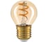 Светодиодная лампочка HIPER DECO FILAMENT GLOBE 6W 515Lm E27 2400K AMBER HL-2219 1