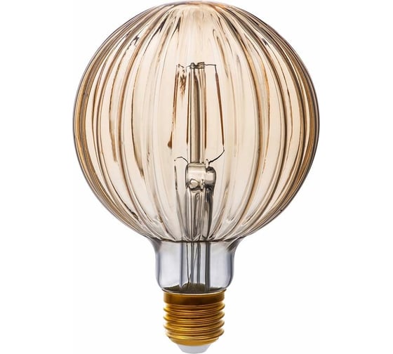 Светодиодная лампочка HIPER DECO FILAMENT BALOON 4W 480Lm E27 102х148 2400K AMBER HL-2216 1