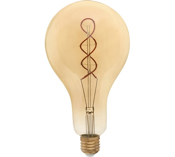 Светодиодная лампочка HIPER VINTAGE FILAMENT FLEXIBLE A160 8W 570Lm E27 160х300 2200K AMBER HL-2201 1
