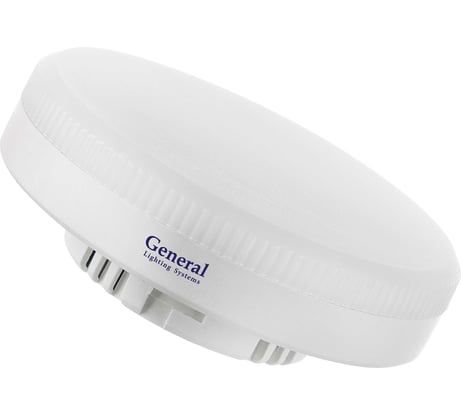 Лампа светодиодная General Lighting Systems GLDEN-GX53-10-230-GX53-6500 690Лм 10Вт 6500K-холодно-белый GX53 661904