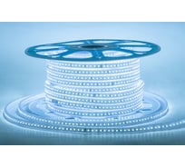 Светодиодная лента Apeyron 220В, 8Вт/м, smd2835, 120д/м, IP65 ПВХ, 600Лм/м, размер 13,5х7мм, 50м, 6500К / 17-39