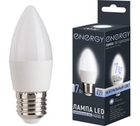 Лампа светодиодная Energy LED С37-7-E27-4000 109299