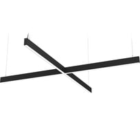 Аварийный светильник DIODEX Led Матик Крос 40Вт, 4000К, опаловый, серый, 1 час, DALI 4603789767889