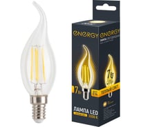 Лампа светодиодная Energy LED С35FW-7-E14-3000 109328