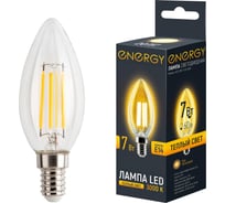 Лампа светодиодная Energy LED С35F-7-E14-3000 109296