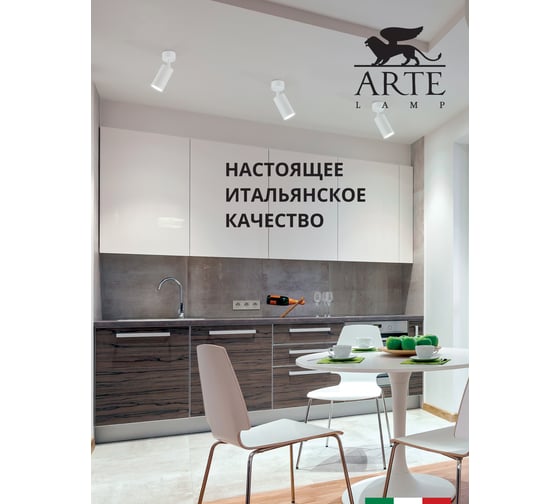 Потолочный светильник Arte Lamp AQUARIUS A3216PL-1WH