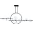 Подвесной светильник Arte Lamp SATURN A7790SP-75BK 1