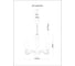 Подвесная люстра Arte Lamp BIANCANEVE A8110LM-8WH 5
