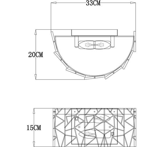 Бра Arte Lamp GALATEA A1222AP-2CC