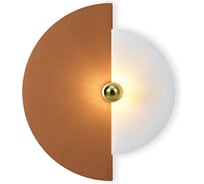 Настенный светильник (бра) Freya Carry черный и золото FR5487WL-01G2