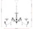 Подвесная люстра Arte Lamp ANGELINA A5349LM-8WH 6