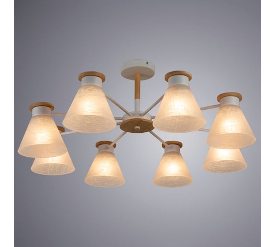 Потолочная люстра Arte Lamp TYLER A1031PL-8WH