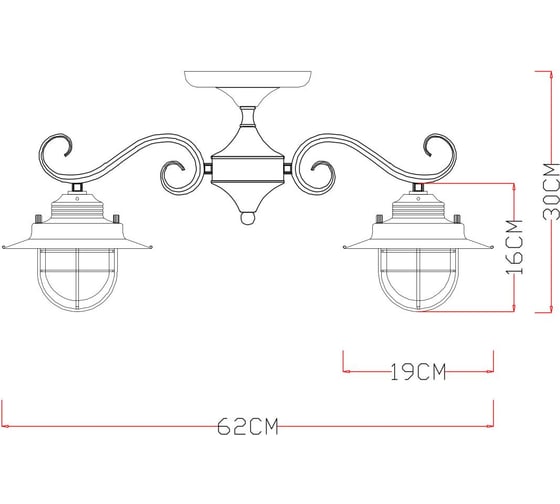 Потолочная люстра Arte Lamp LANTERNA A4579PL-3AB