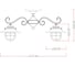 Потолочная люстра Arte Lamp LANTERNA A4579PL-3AB 4