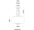 Подвесная люстра Arte Lamp HALO A7054SP-8CC 1