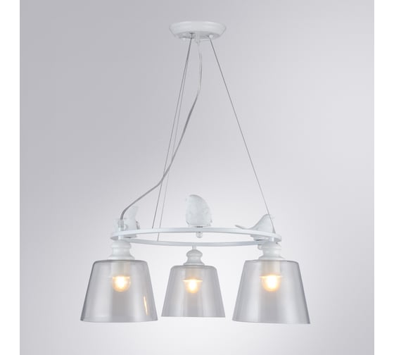 Подвесная люстра Arte Lamp PASSERO A4289LM-3WH