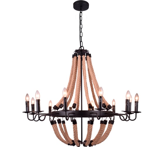 Подвесная люстра Arte Lamp MARSIGLIA A8956LM-12BK