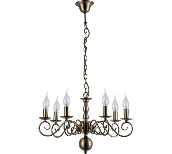 Подвесная люстра Arte Lamp ISABEL A1129LM-7AB