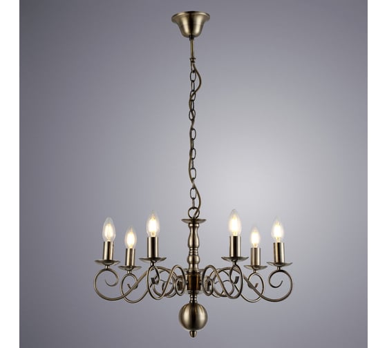 Подвесная люстра Arte Lamp ISABEL A1129LM-7AB