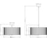 Подвесная люстра Arte Lamp MALLORCA A1021SP-5SS 4