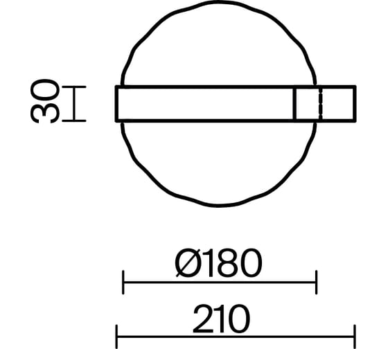 Настенный светильник (бра) MAYTONI Misterio Черный MOD379WL-L6B3K