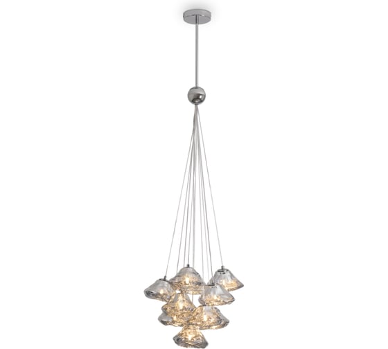 Подвесной светильник Freya Eatery Хром FR5488PL-10CH 1