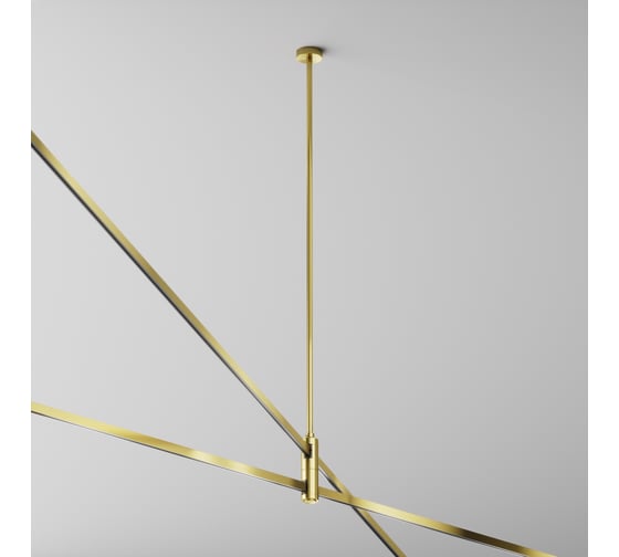 Крепление потолочное MAYTONI Long двойное 700мм латунь FLARITY TRA159C-D1-BS