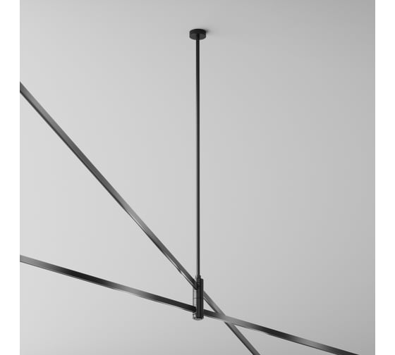 Крепление потолочное MAYTONI Long двойное 700мм черный FLARITY TRA159C-D1-B