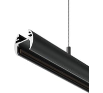 Шинопровод MAYTONI BASITY 1м, подвесной, круглый, черный TRX172-R-111B