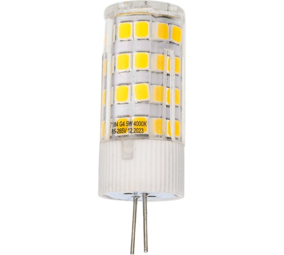 Светодиодная лампа VOLTEGA Simple Capsule 5W, 4000K, G4 7184