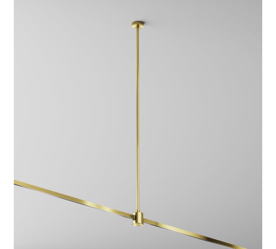Крепление потолочное MAYTONI Long 760мм с прямым коннектором питания латунь FLARITY TRA159C-IPCL1-BS