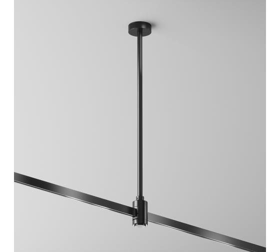 Крепление потолочное MAYTONI Medium 360мм с вводом питания черный FLARITY TRA158C-BL1-B