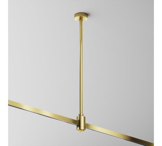 Крепление потолочное MAYTONI Medium 360мм с вводом питания латунь FLARITY TRA158C-BL1-BS