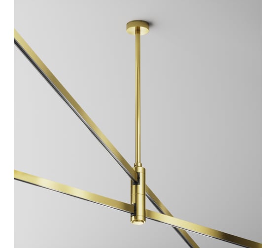 Крепление потолочное MAYTONI Medium двойное 300мм латунь FLARITY TRA158C-D1-BS