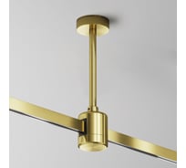 Крепление потолочное MAYTONI Short 138мм с прямым коннектором питания латунь FLARITY TRA156C-IPCL1-BS