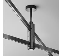 Крепление потолочное MAYTONI Short двойное 78мм черный FLARITY TRA156C-D1-B
